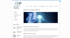 Desktop Screenshot of kempsonelectrical.co.uk